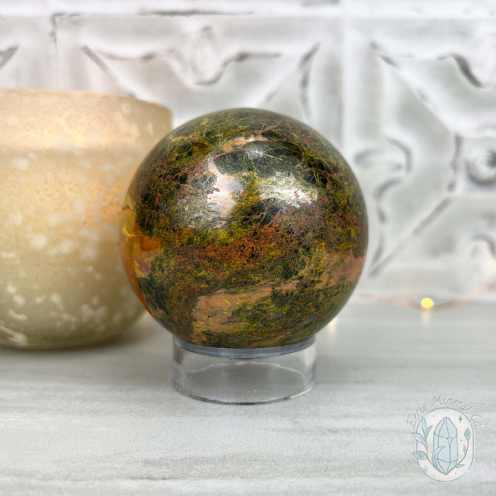 74mm Polished Orpiment and Realgar Sphere