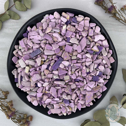 Raw Phosphosiderite Stone Chips