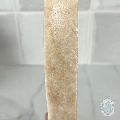 Polished Pork Stone (Red Banded Calcite) Specimen Slab