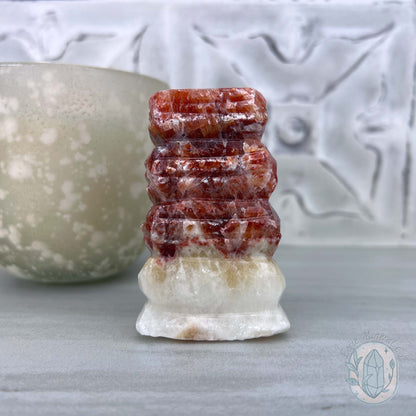 Pork Stone, Bacon Stone Slice Specimen