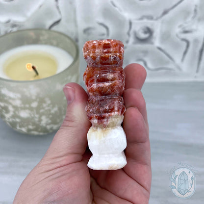 Pork Stone, Bacon Stone Slice Specimen
