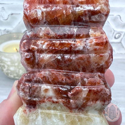 Pork Stone, Bacon Stone Slice Specimen