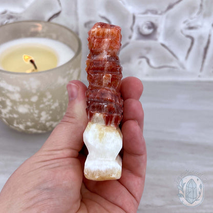 Pork Stone, Bacon Stone Slice Specimen