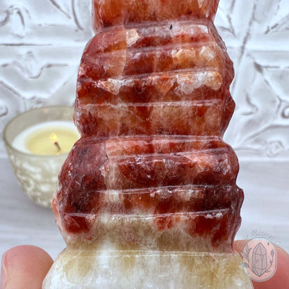 Pork Stone, Bacon Stone Slice Specimen
