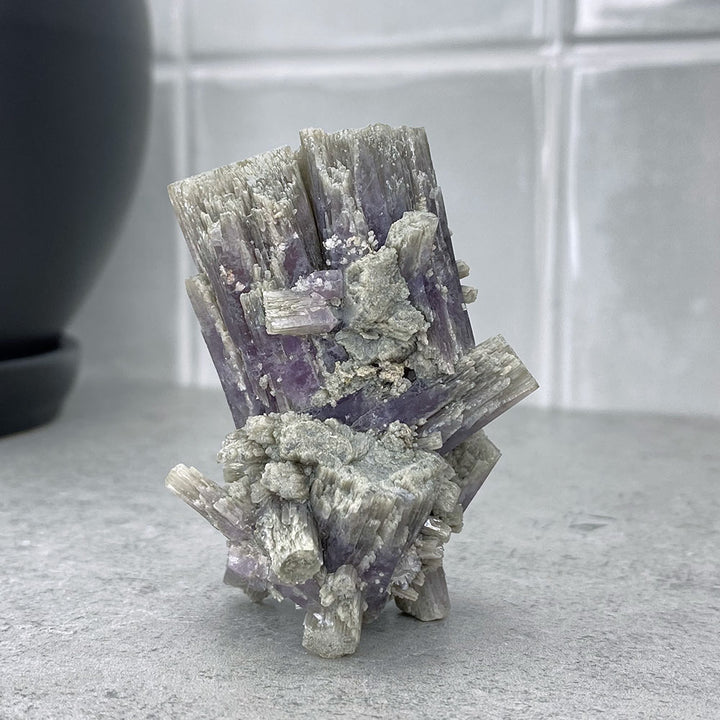 Natural Purple Aragonite Cluster