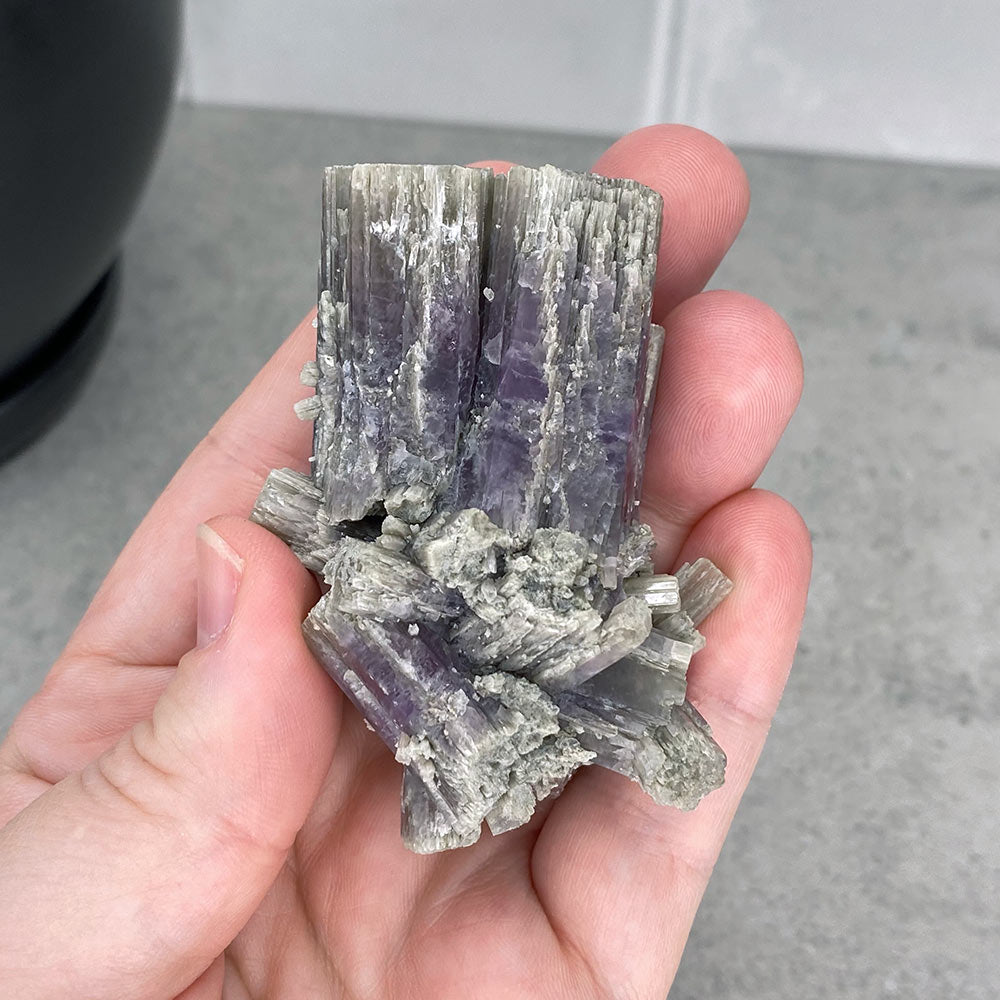 Natural Purple Aragonite Cluster