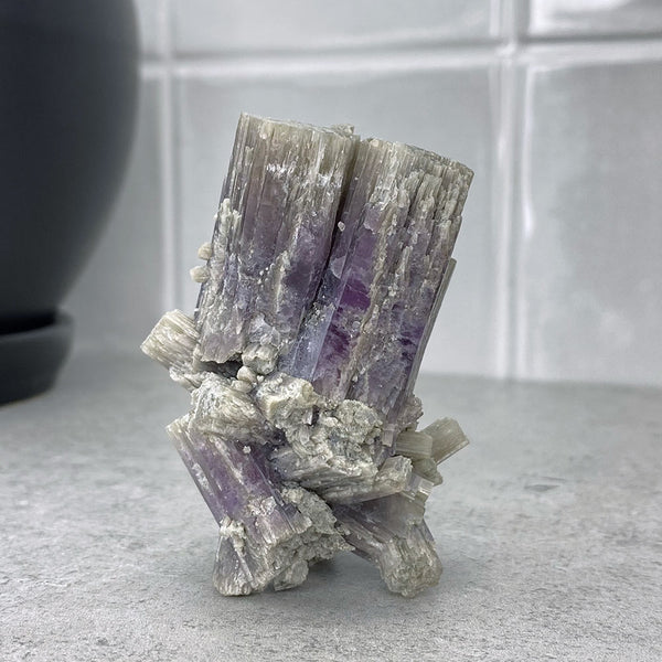 Natural Purple Aragonite Cluster