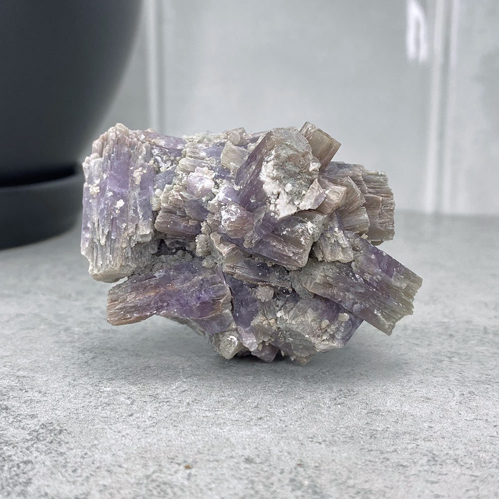 Natural Purple Aragonite Cluster