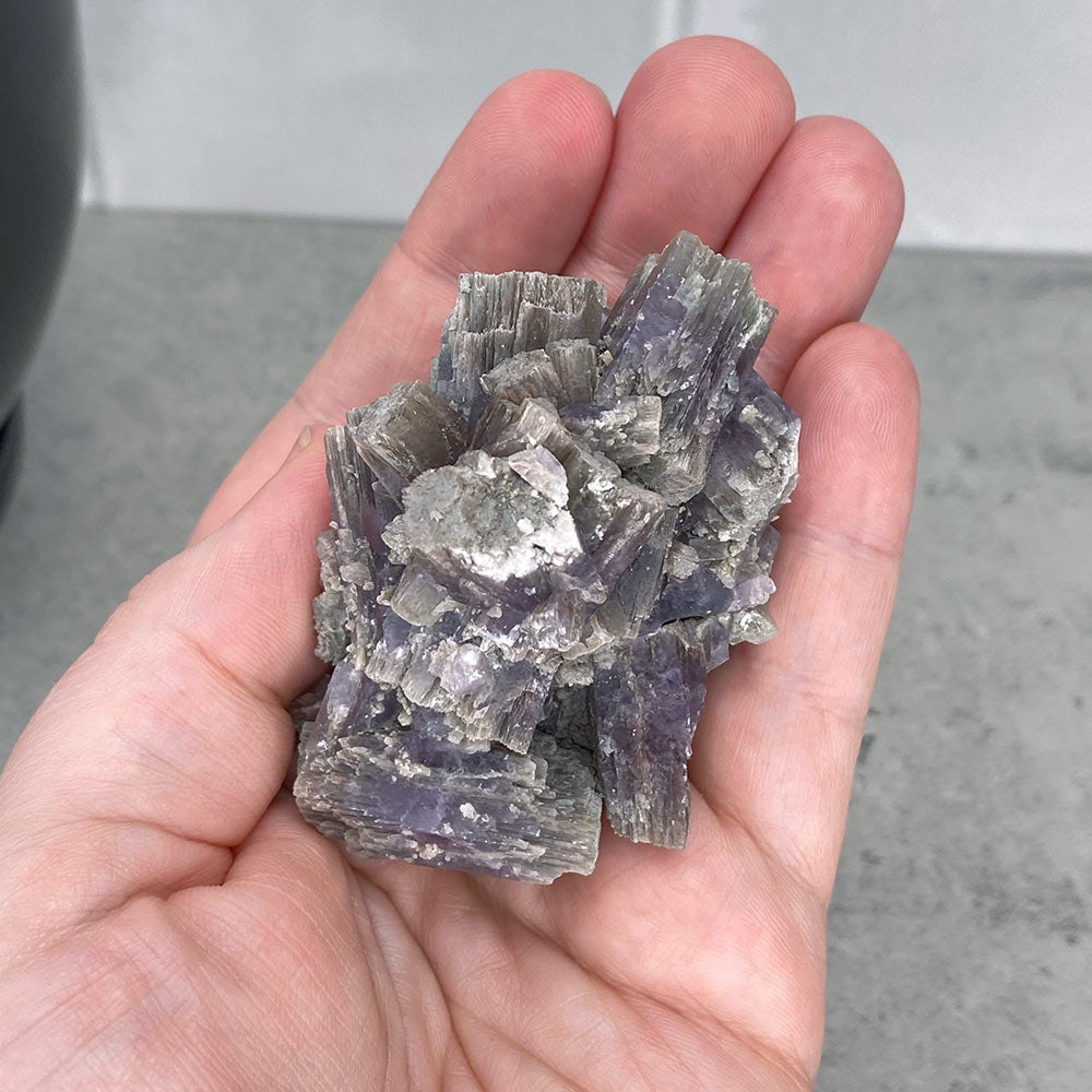 Natural Purple Aragonite Cluster