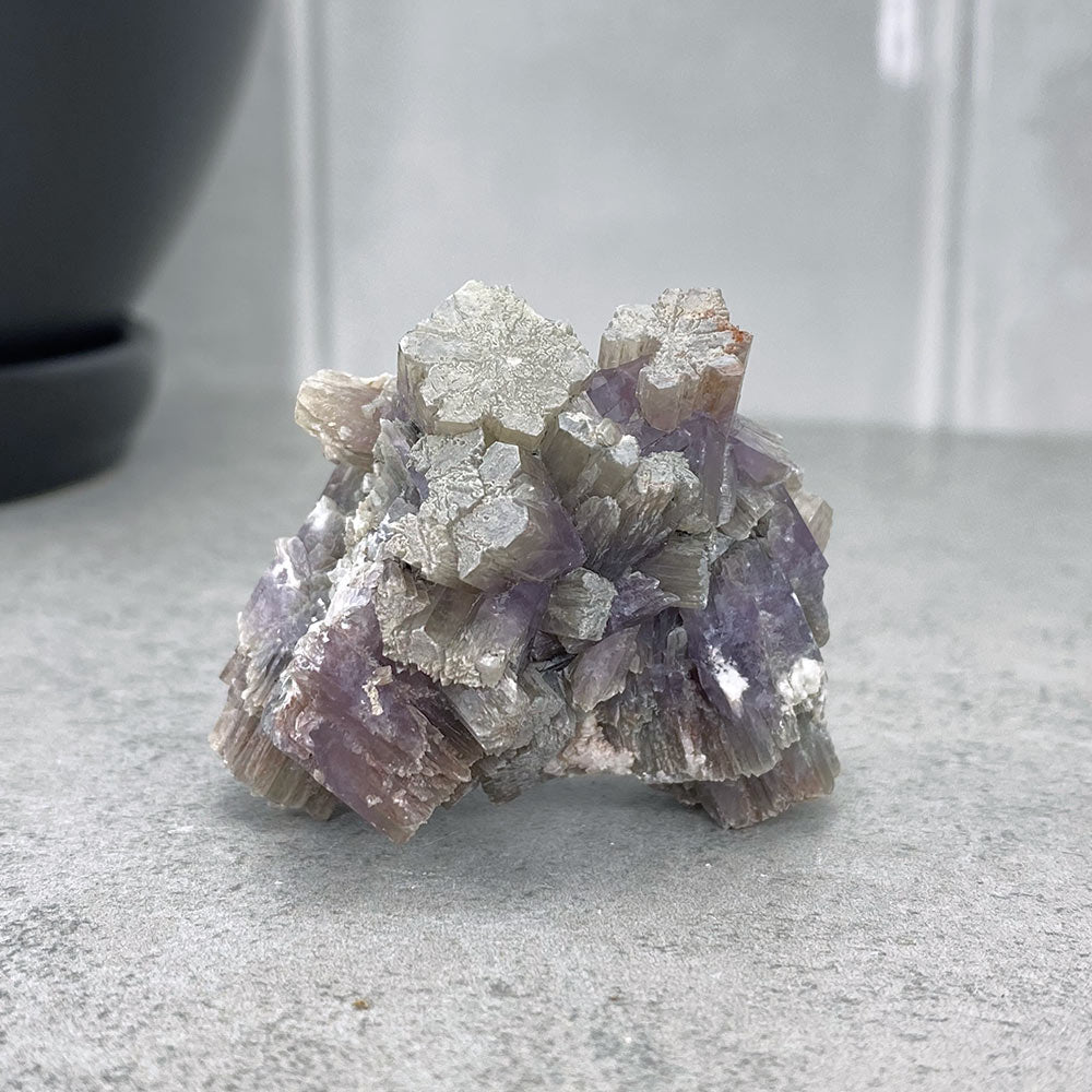 Natural Purple Aragonite Cluster