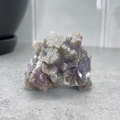 Natural Purple Aragonite Cluster