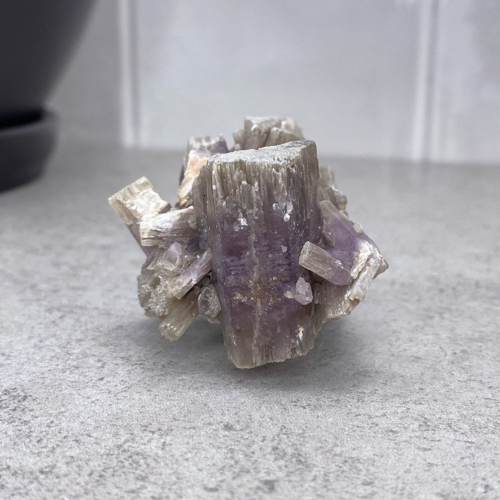 Natural Purple Aragonite Cluster