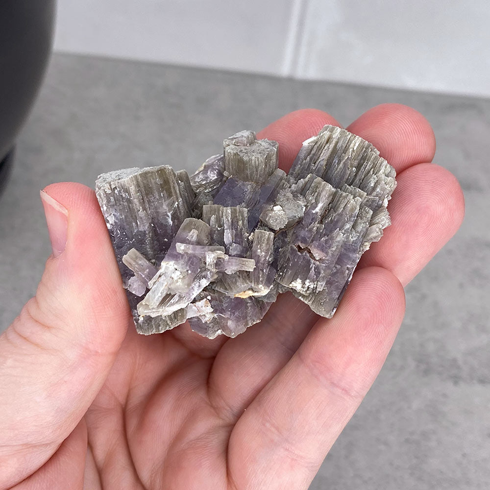 Natural Purple Aragonite Cluster