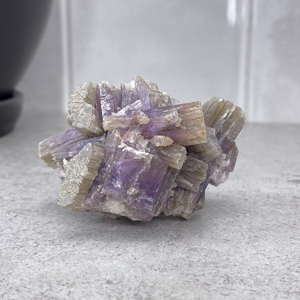 Natural Purple Aragonite Cluster