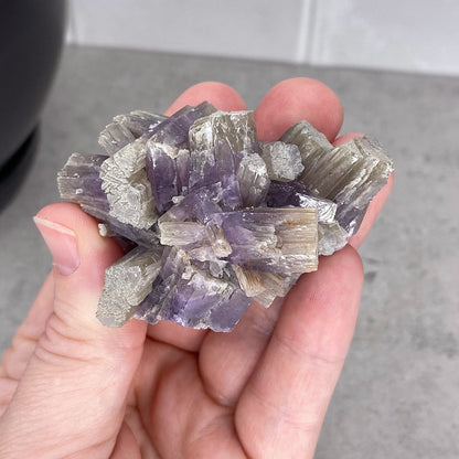 Natural Purple Aragonite Cluster