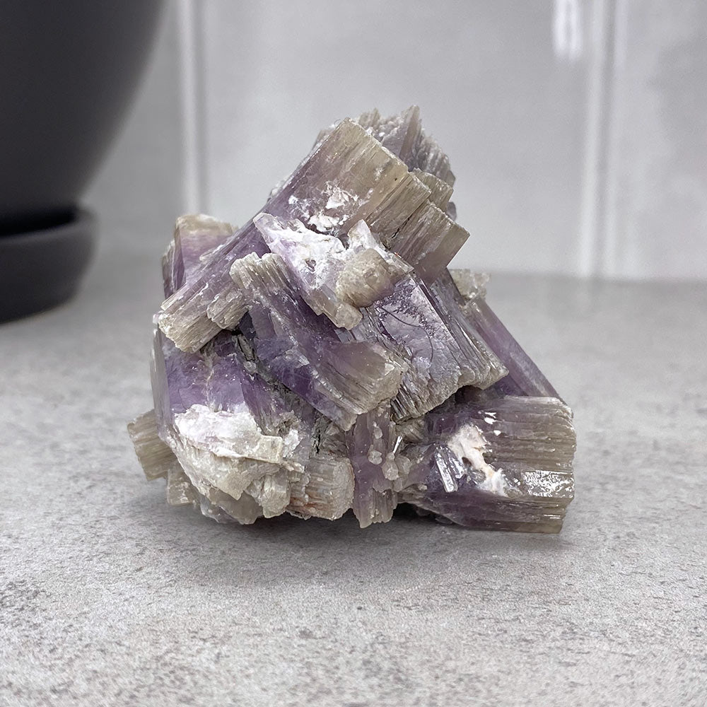 Natural Purple Aragonite Cluster