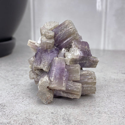 Natural Purple Aragonite Cluster