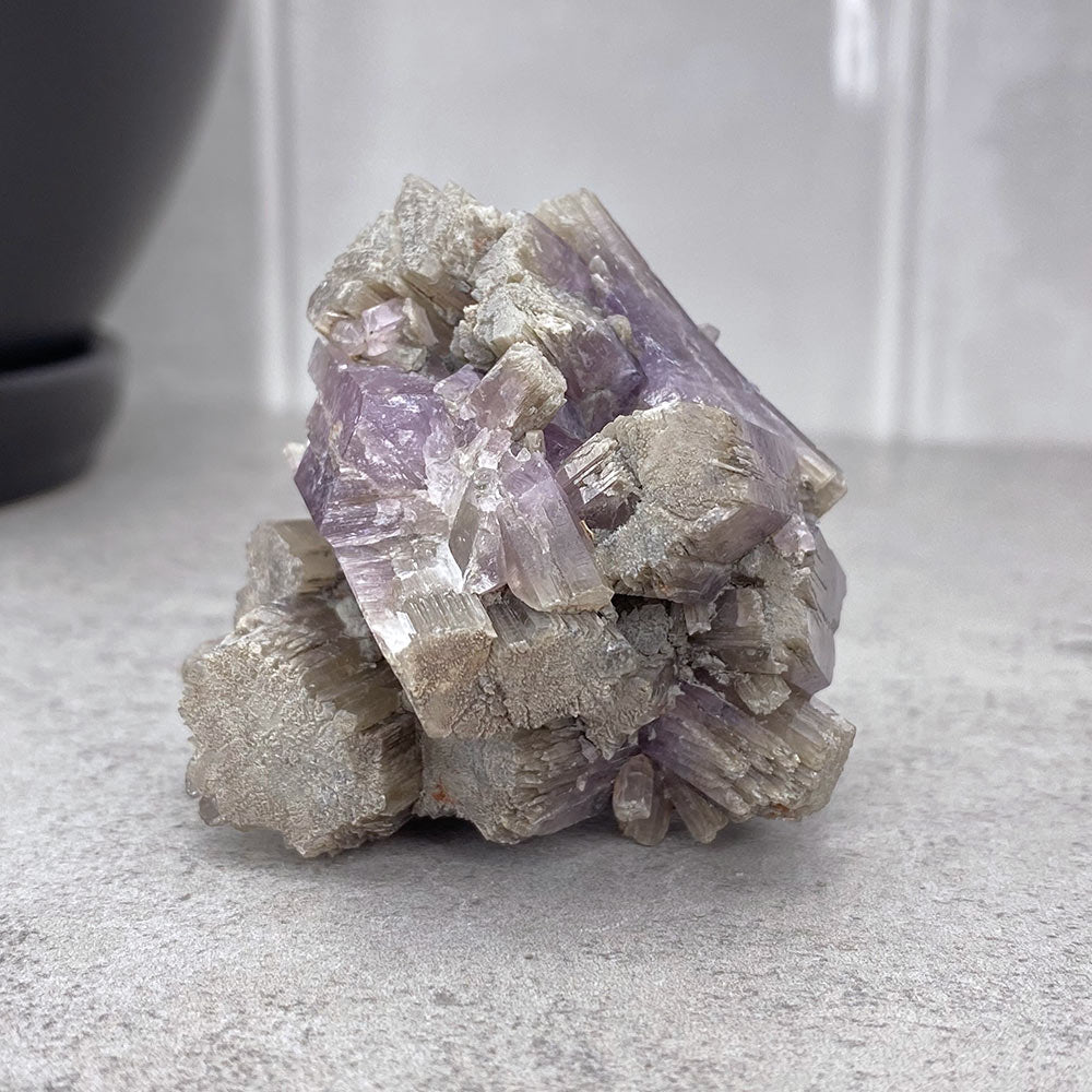 Natural Purple Aragonite Cluster