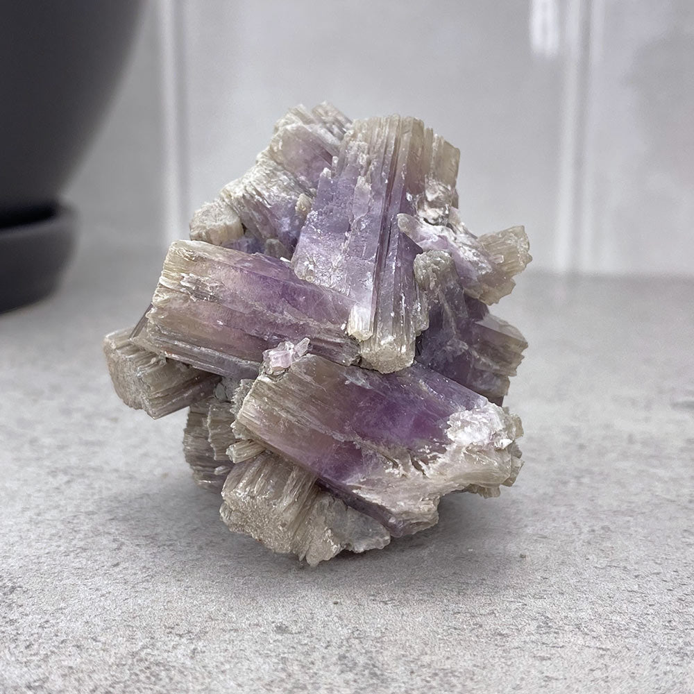 Natural Purple Aragonite Cluster