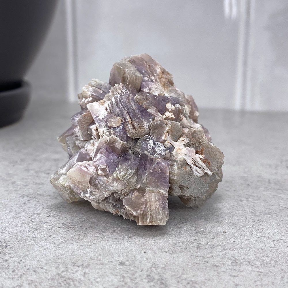 Natural Purple Aragonite Cluster