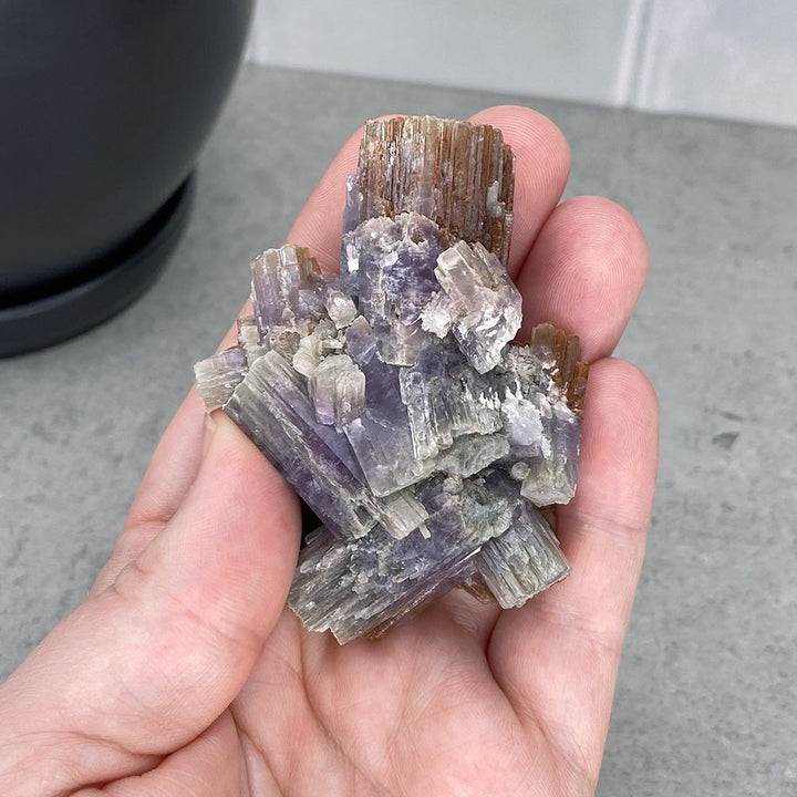 Natural Purple Aragonite Cluster