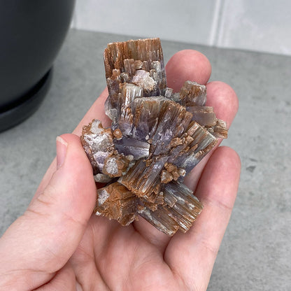Natural Purple Aragonite Cluster