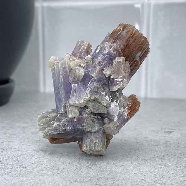 Natural Purple Aragonite Cluster