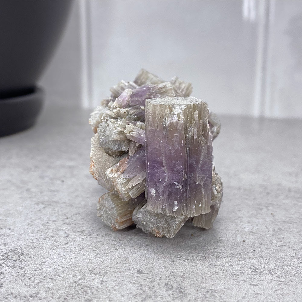 Natural Purple Aragonite Cluster