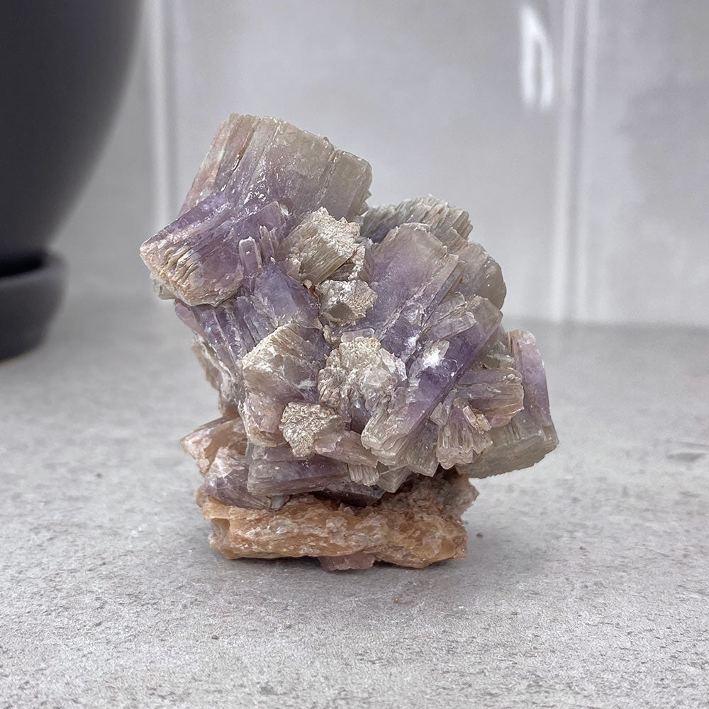 Natural Purple Aragonite Cluster