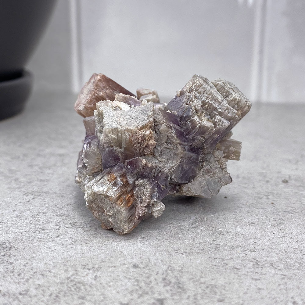 Natural Purple Aragonite Cluster