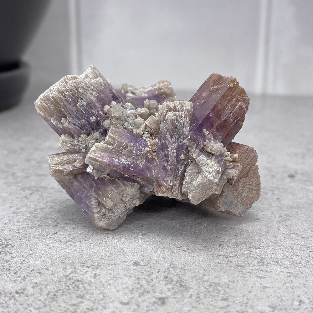Natural Purple Aragonite Cluster