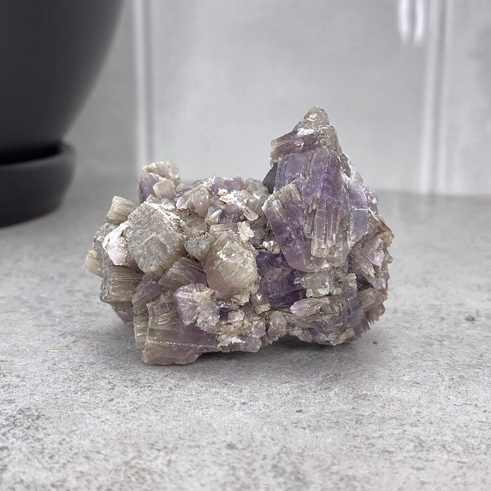 Natural Purple Aragonite Cluster