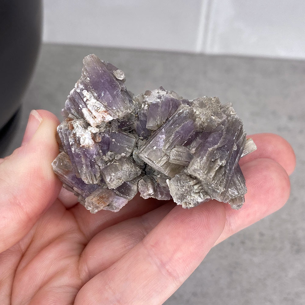 Natural Purple Aragonite Cluster