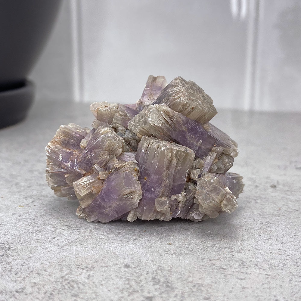 Natural Purple Aragonite Cluster
