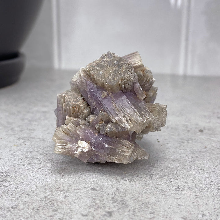 Natural Purple Aragonite Cluster