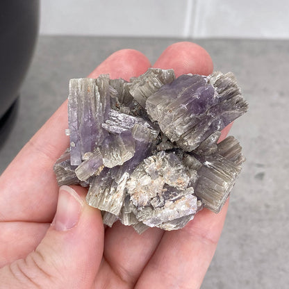 Natural Purple Aragonite Cluster