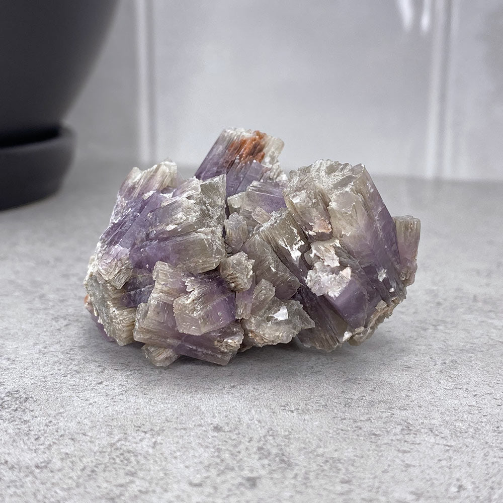 Natural Purple Aragonite Cluster