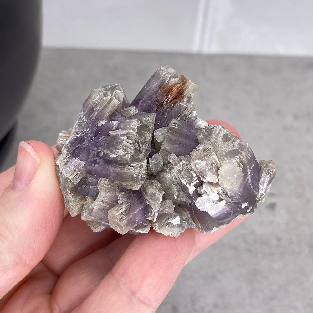 Natural Purple Aragonite Cluster