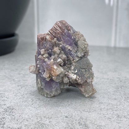 Natural Purple Aragonite Cluster
