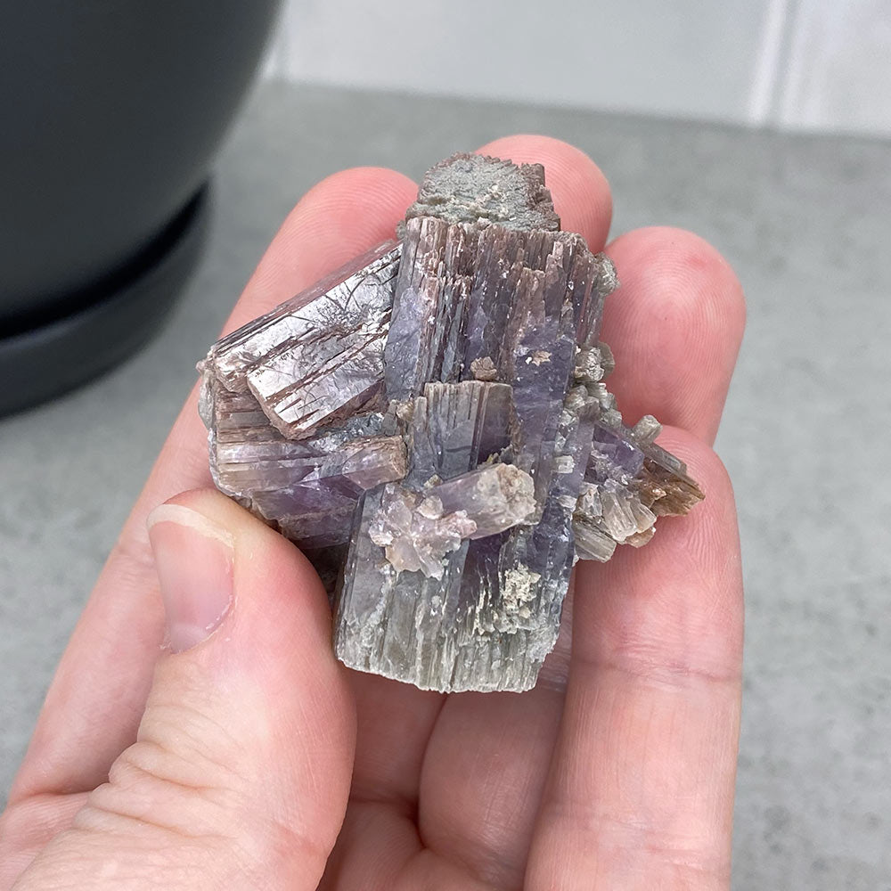 Natural Purple Aragonite Cluster