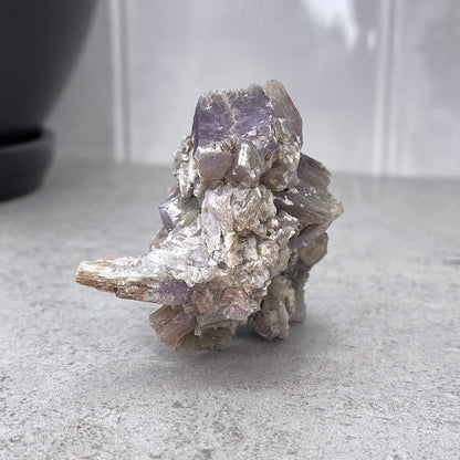 Natural Purple Aragonite Cluster