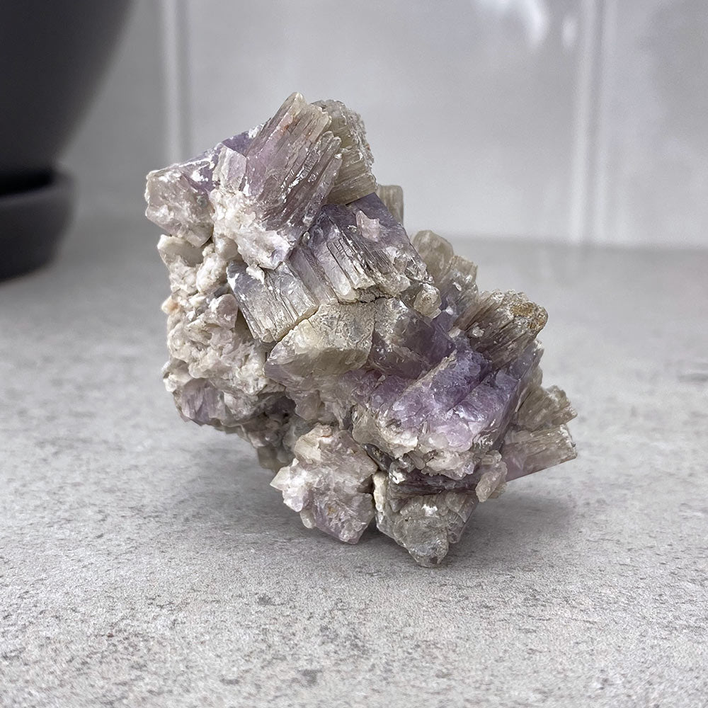 Natural Purple Aragonite Cluster