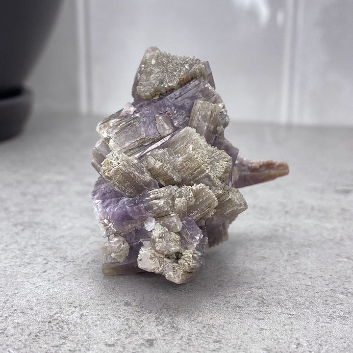 Natural Purple Aragonite Cluster