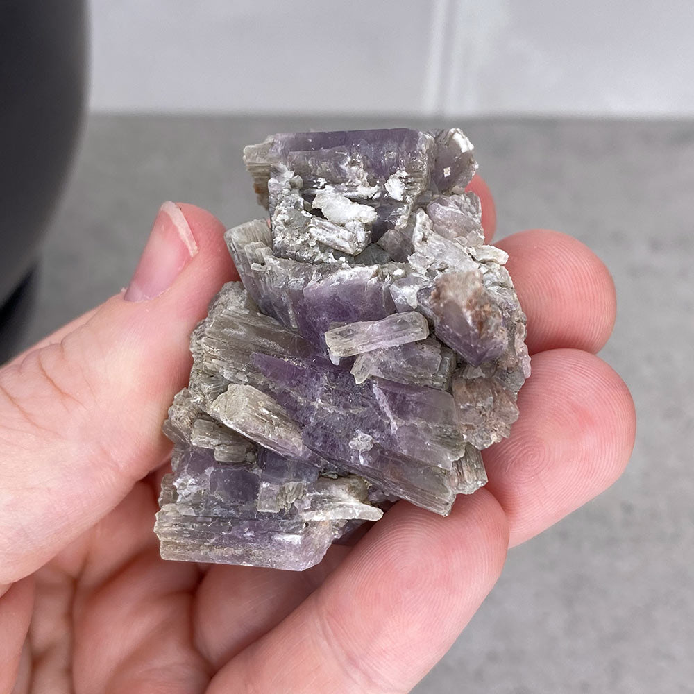 Natural Purple Aragonite Cluster
