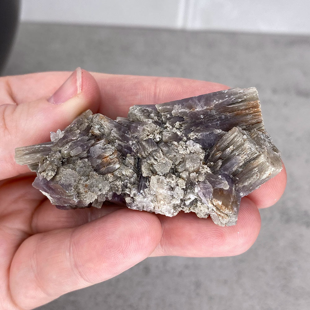 Natural Purple Aragonite Cluster