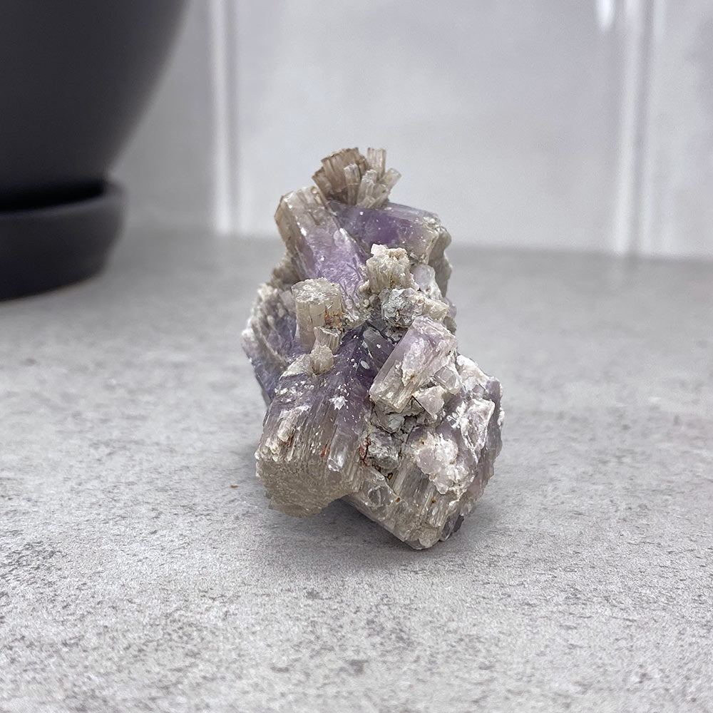 Natural Purple Aragonite Cluster
