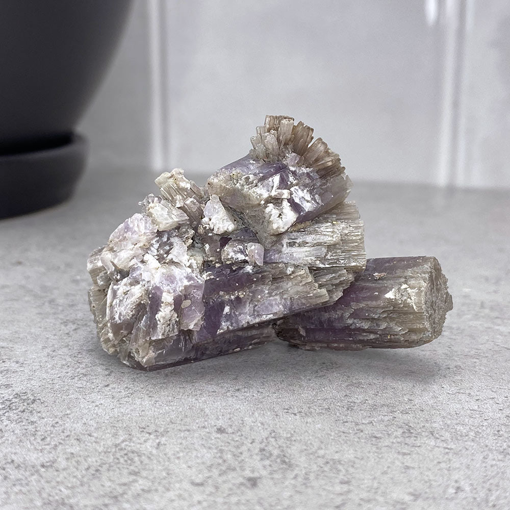Natural Purple Aragonite Cluster