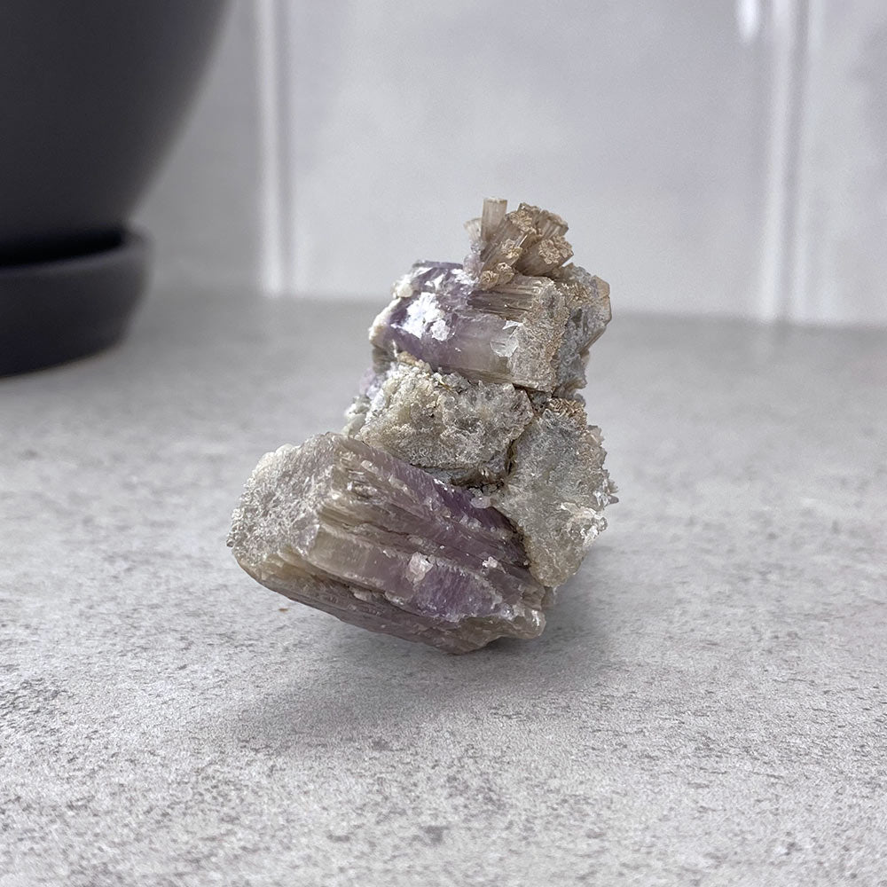 Natural Purple Aragonite Cluster