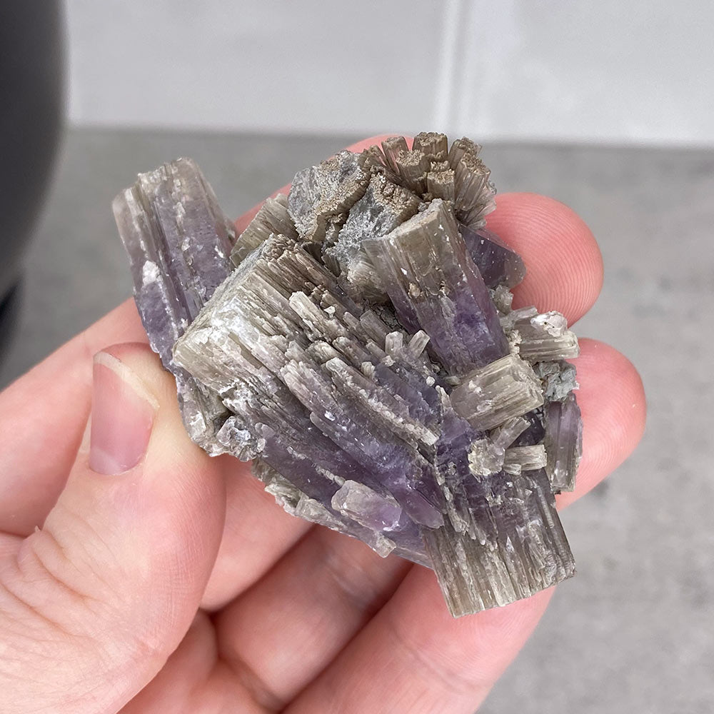 Natural Purple Aragonite Cluster