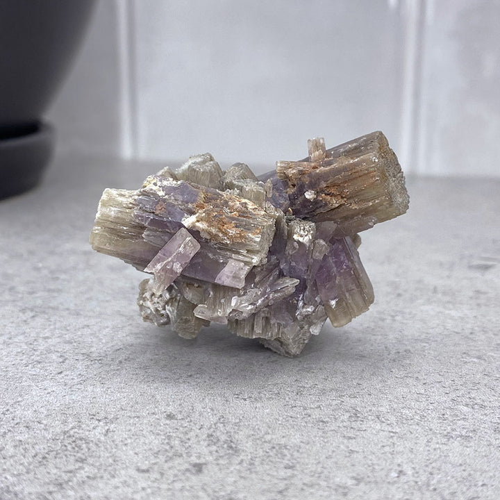 Natural Purple Aragonite Cluster